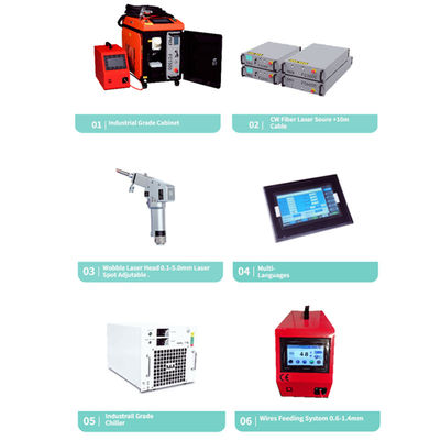 1000w 1500w 2000w 3000w 핸드 홀드 메탈 레이저 웨일더 클리너 커터 3 in 1