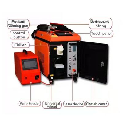 1000w 1500w 2000w 3000w 핸드 홀드 메탈 레이저 웨일더 클리너 커터 3 in 1